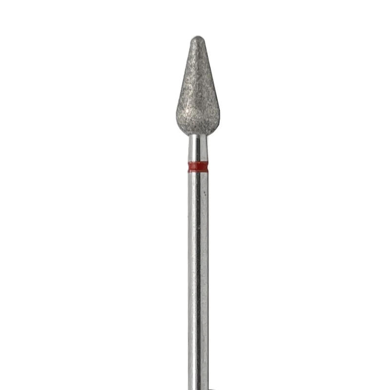 Diamond e-file nail drill bits 5mm- cone, Soft grit, Russian manicure nail drill bits, non painful cuticle cutter
