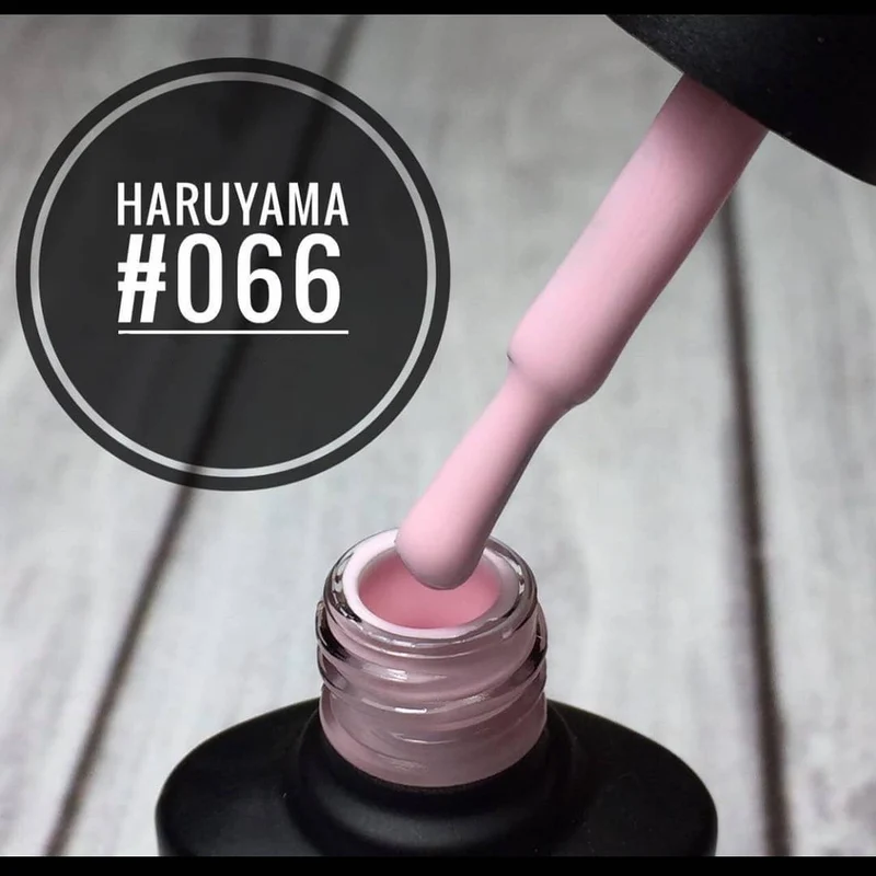 Haruyama Light Pink gel nail polish 066