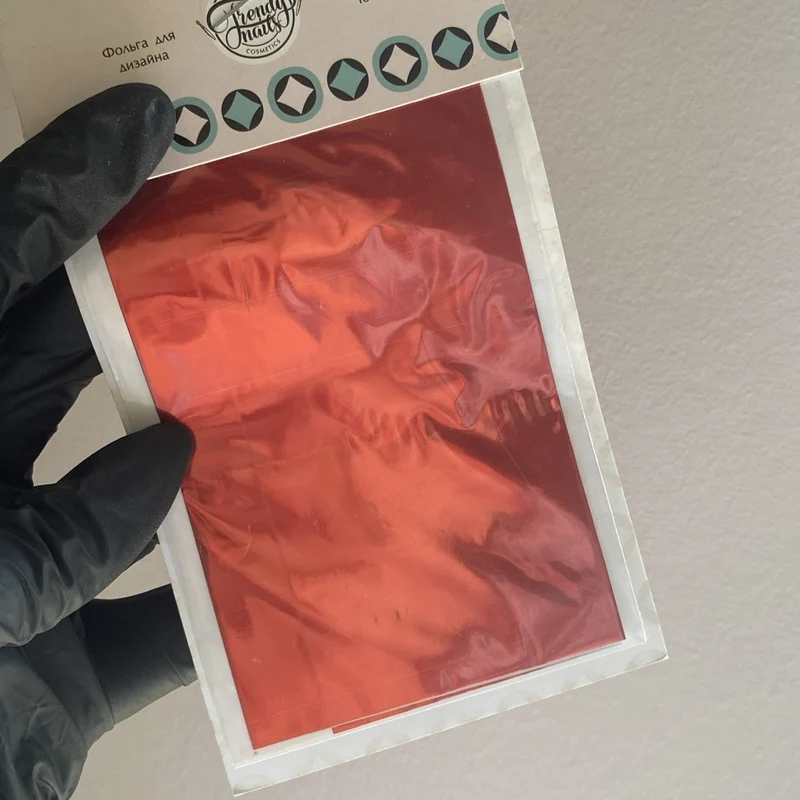 Transfer Folie Nr. 5 Klassic rot von Trendy Nails
