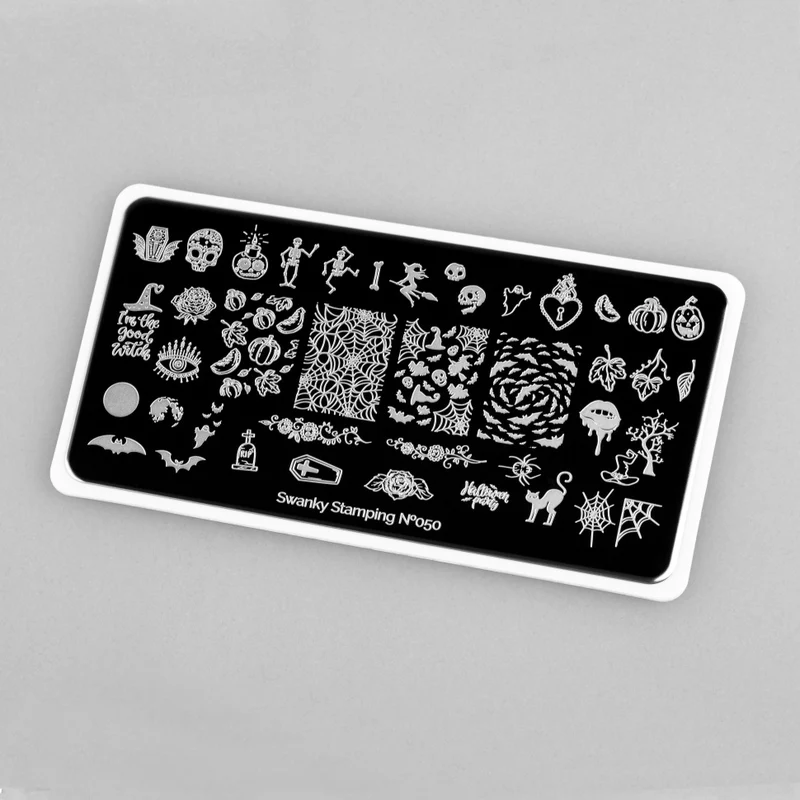 Stamping Platte Schablone Nr. 050 von Swanky