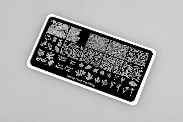 Stamping Platte Schablone Nr. 09 von Swanky