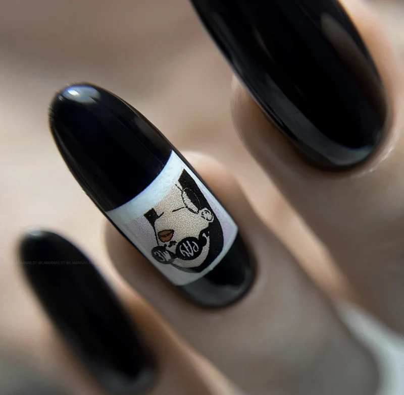 Absolute Black - Color Gel 15ml AMERICAN CREATOR
