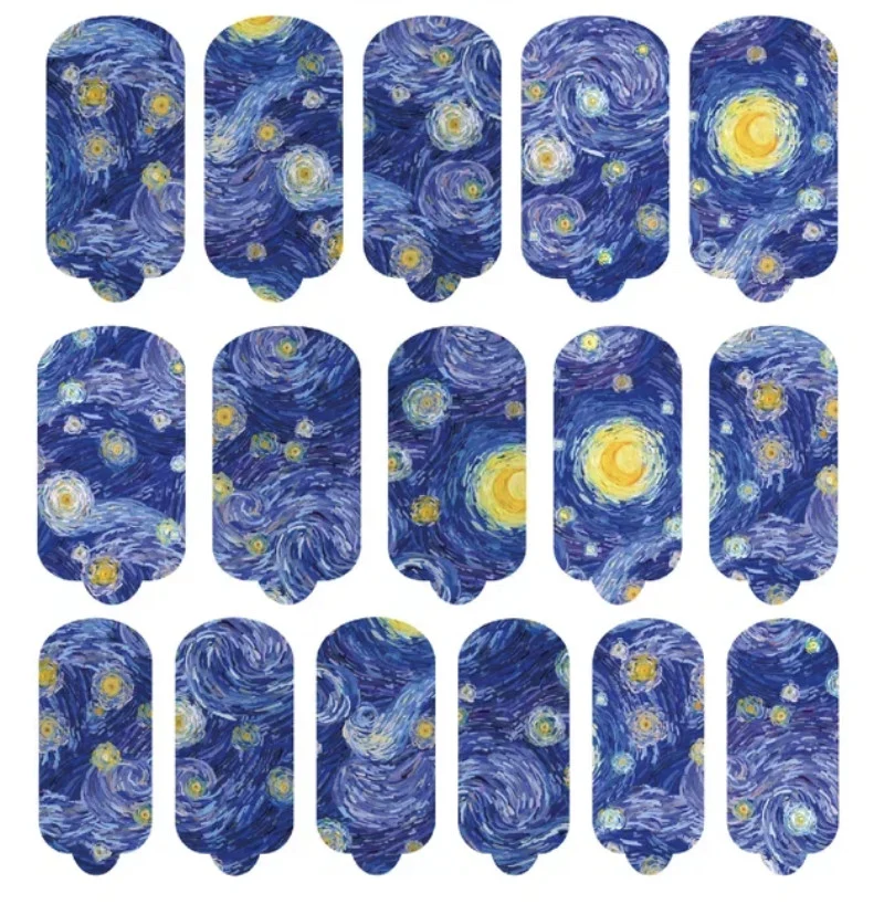 Nagelfolie Starry Night - Nail Wraps by Provocative Nails