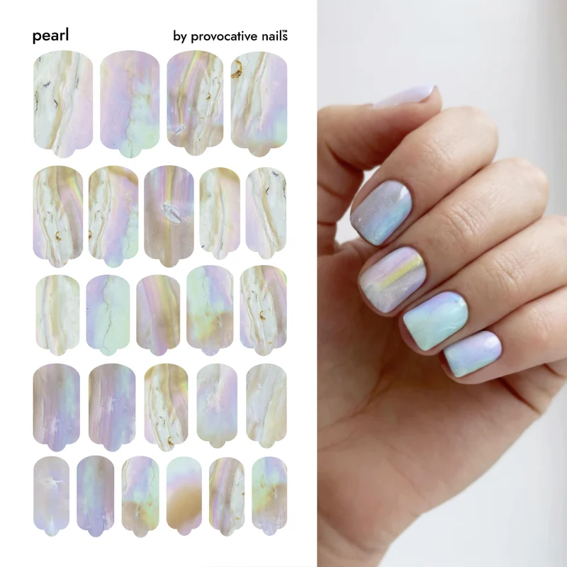 Nagelfolie Pearl - Nail Wraps by Provocative Nails