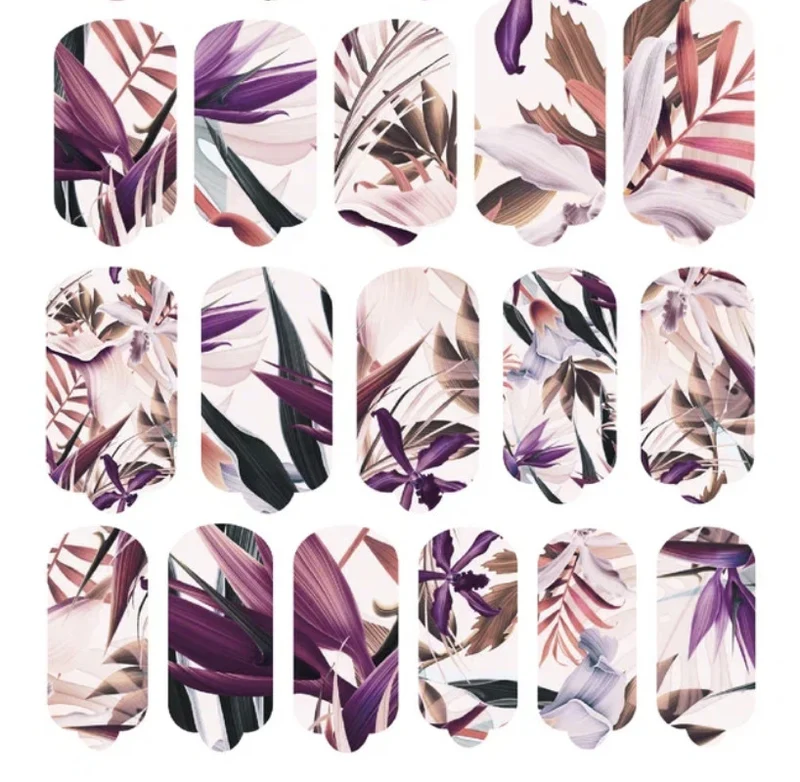 Nagelfolie Orchid - Nail Wraps by Provocative Nails