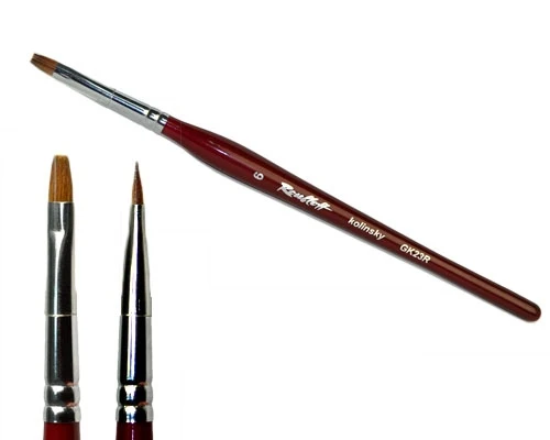 Roubloff Pinsel für Gel Modellage GK23R Gr. 4-8