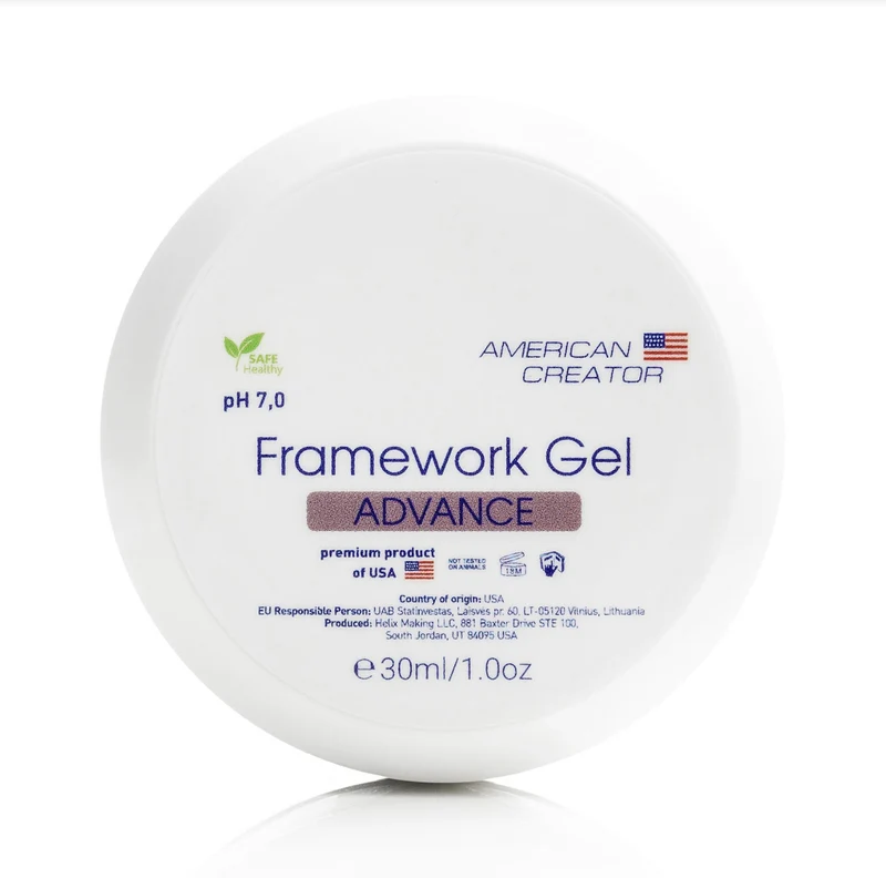 ADVANCE - NO FILE FRAMEWORK GEL 30ml AMERICAN CREATOR