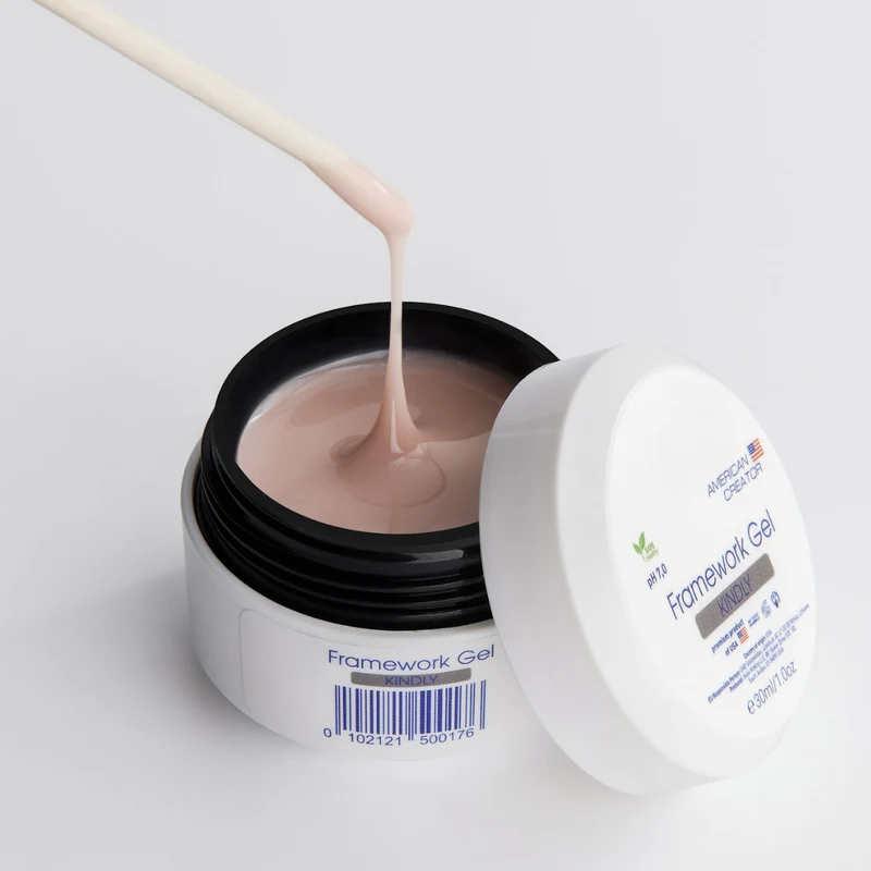 KINDLY - NO FILE FRAMEWORK GEL 30ml AMERICAN CREATOR