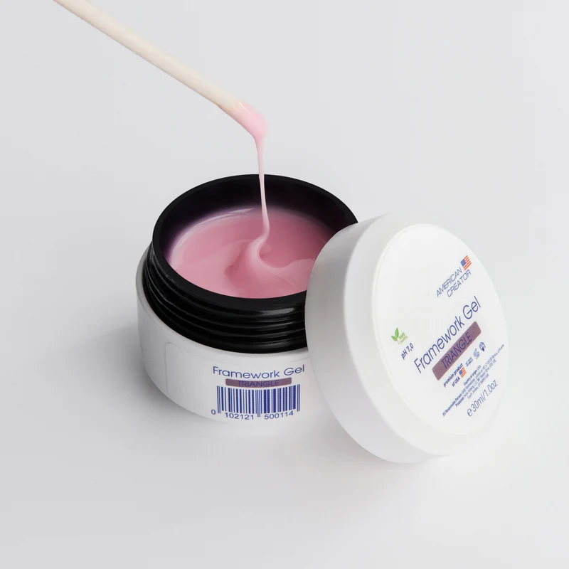 TRIANGLE - NO FILE FRAMEWORK GEL 30ml AMERICAN CREATOR