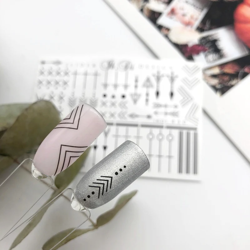 IBDI Geometric nail decals / sliders 430