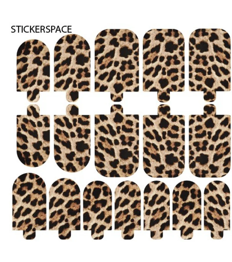 Leopard - Nail Wraps StickerSpace