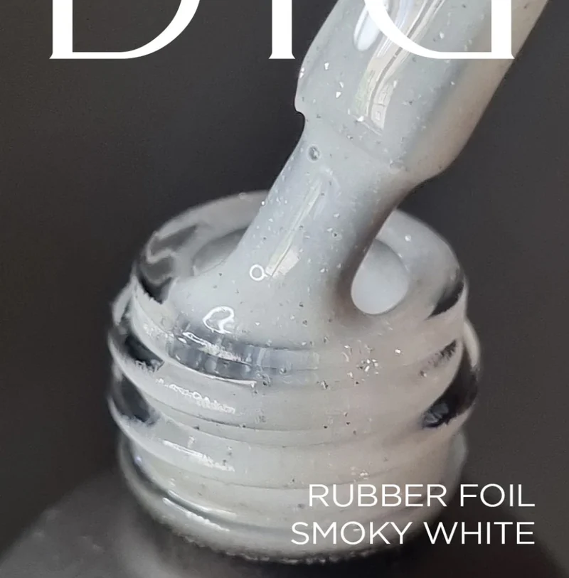 SMOKY WHITE - RUBBER BASE COAT FOIL 10 ml DIDIER LAB