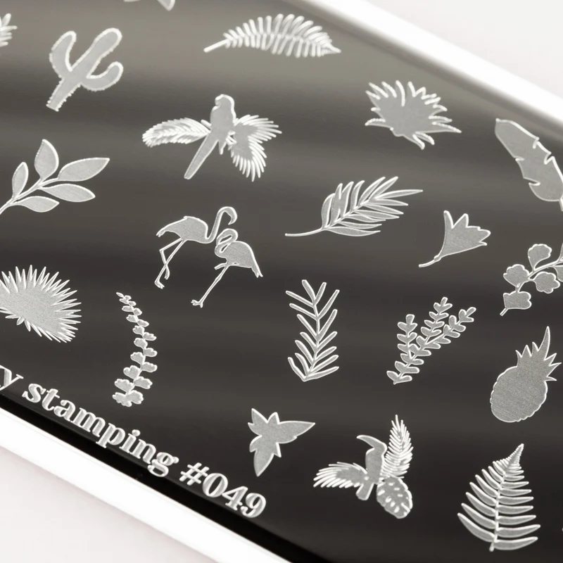 Stamping Platte Schablone Nr. 049 von Swanky