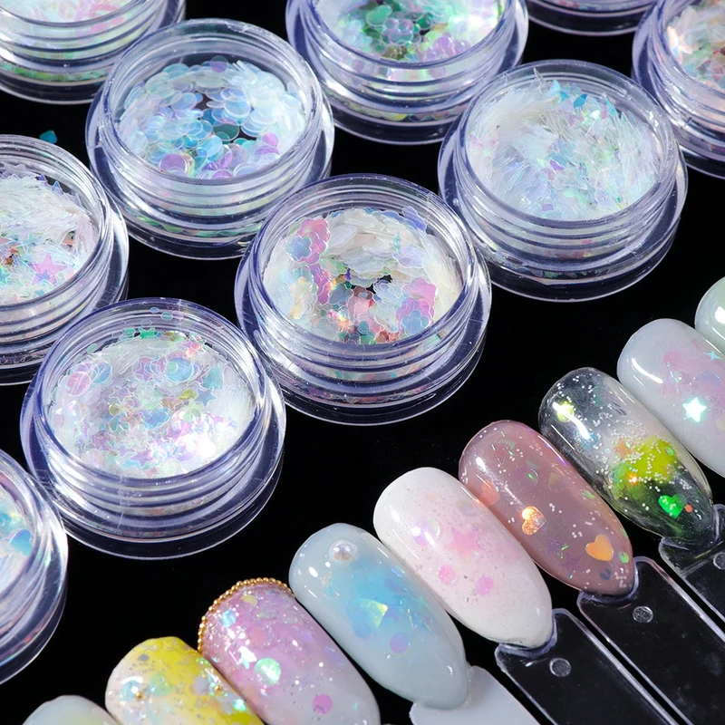 Pailletten Mix NailArt