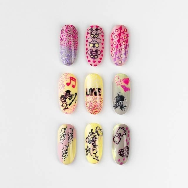 Stamping Platte Schablone Nr. 060 von Swanky
