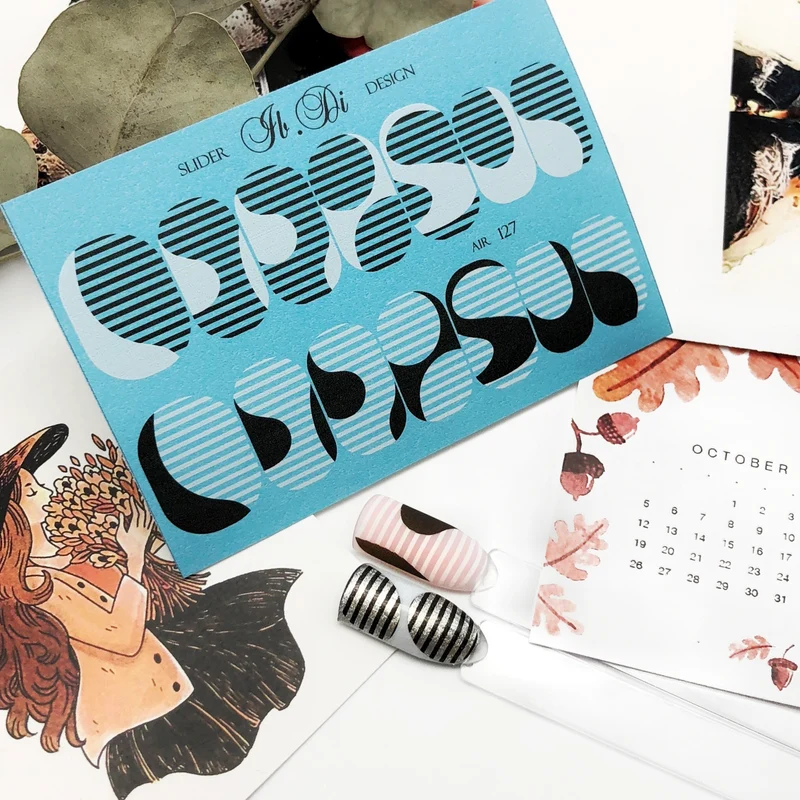 IBDI Pattern nail decals / sliders #127