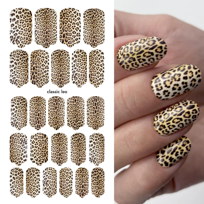 Nagelfolie Classic leo - Nail Wraps by Provocative Nails
