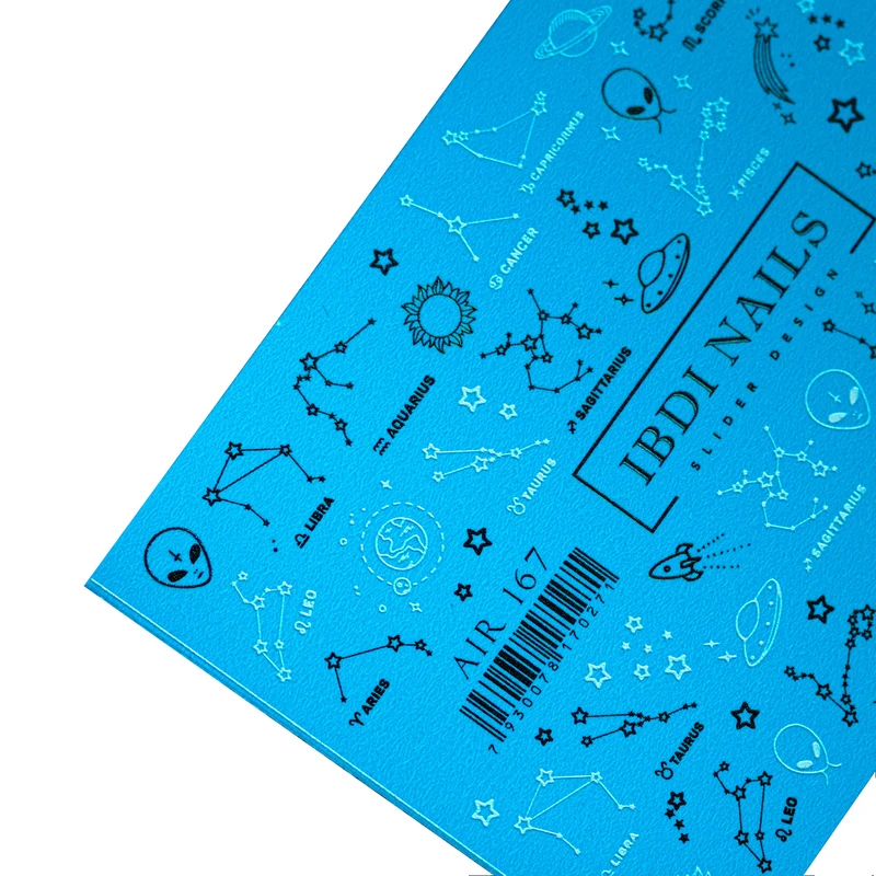 IBDI Constellation and zodiac nail decals / sliders #Air 167