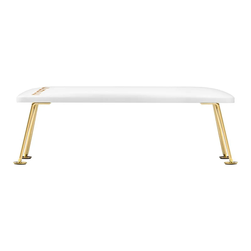GOLDWHITE - Handauflage MOMO 6M Öko-Leder