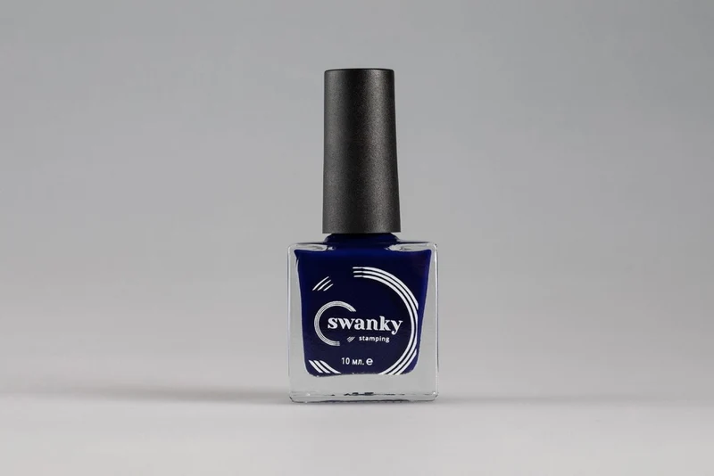 Stampinglack blau Nr. 008 von Swanky