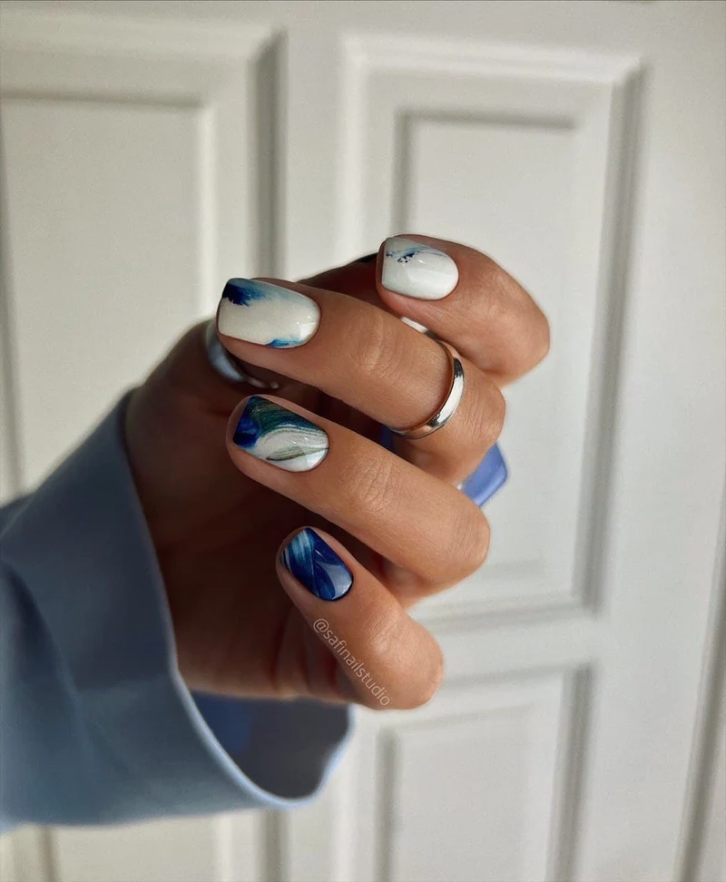 Nagelfolie Malibu - Nail Wraps by provocative nails & safinailstudio