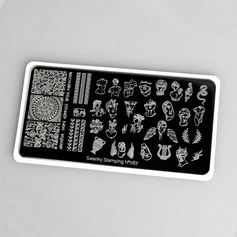 Stamping Platte Schablone Nr. 067 von Swanky