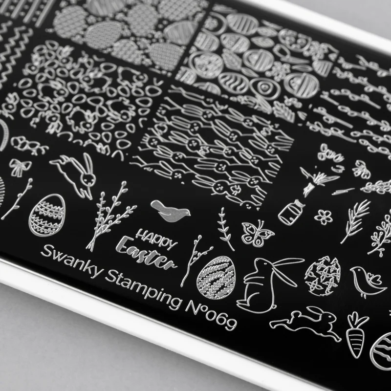 Stamping Platte Schablone Nr. 069 von Swanky