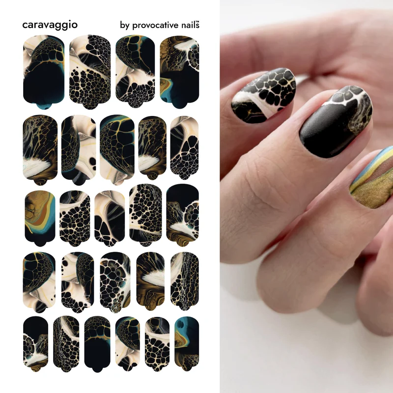 Nagelfolie Caravaggio - Nail Wraps by Provocative Nails
