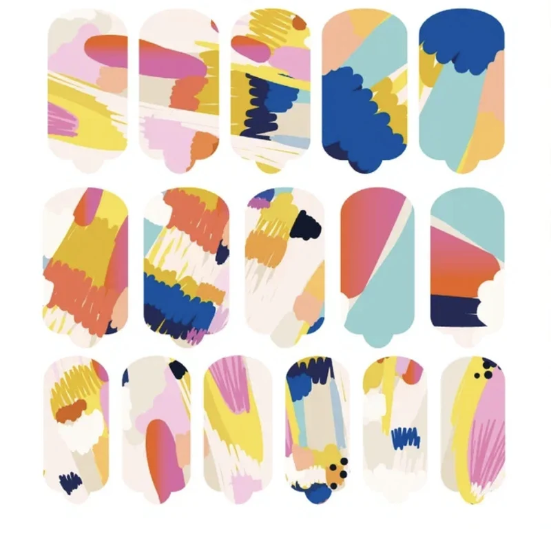 Nagelfolie Bright mood - Nail Wraps by Provocative Nails