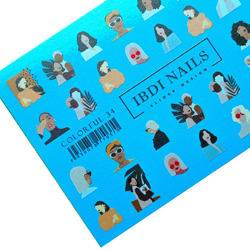 IBDI People nail decals / sliders