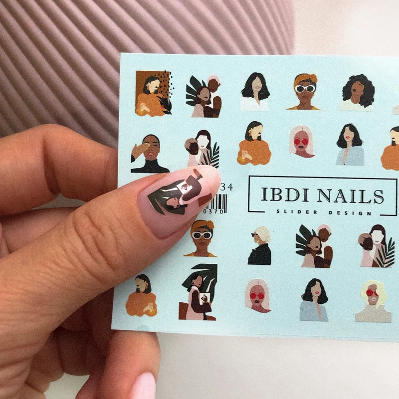 IBDI People nail decals / sliders