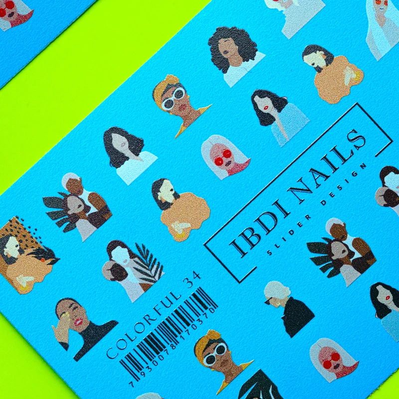 IBDI People nail decals / sliders