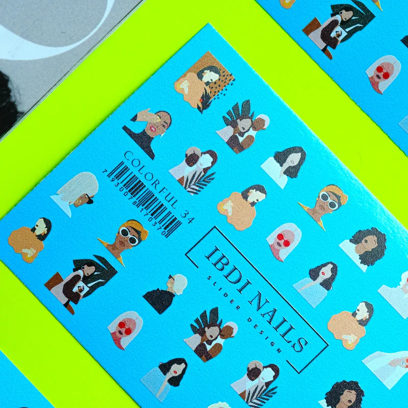 IBDI People nail decals / sliders