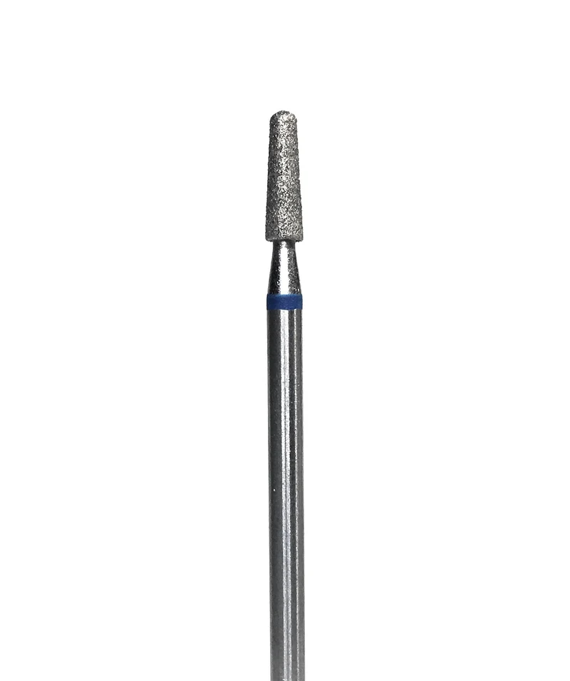Diamond e-file nail drill bits 025 – rounded cone(soft tip), medium grit, Russian manicure nail drill bits, non painful cuticle cutter