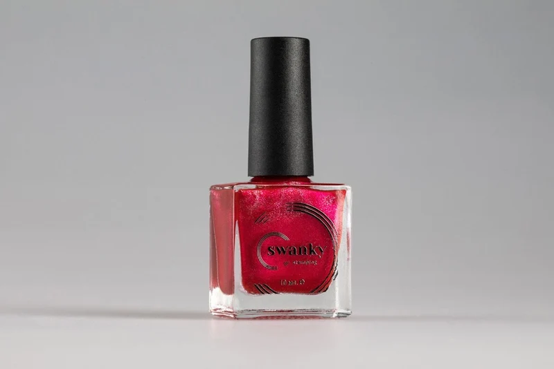 Stampinglack rot-metallic Nr. 04 von Swanky