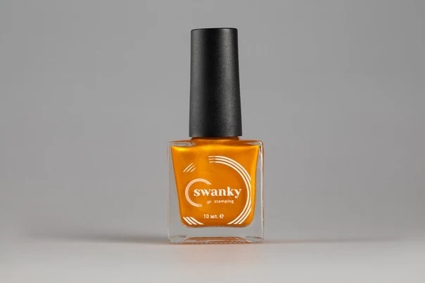 Stampinglack kürbisfarbe metallic Nr. 06 von Swanky