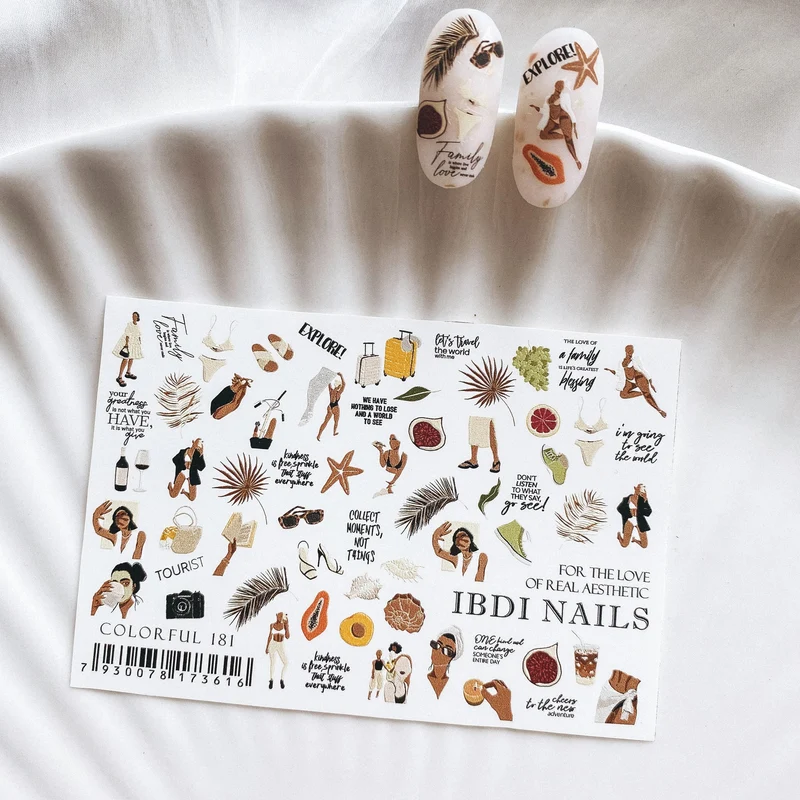 COLORFUL 181 IBDI NAILS
