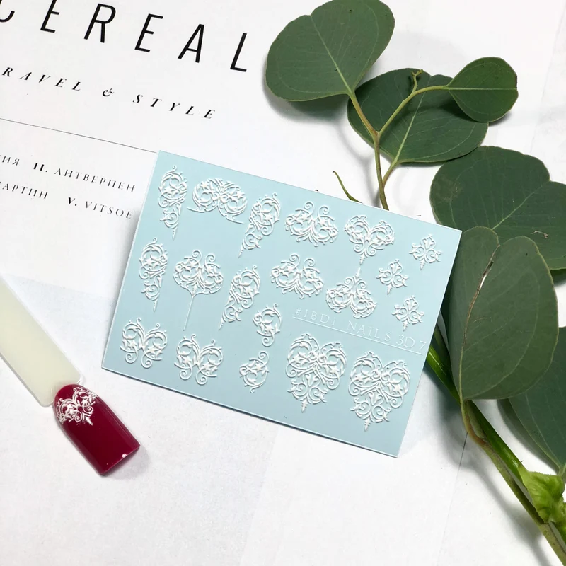 IBDI Patterned nail decals / sliders #3D 7