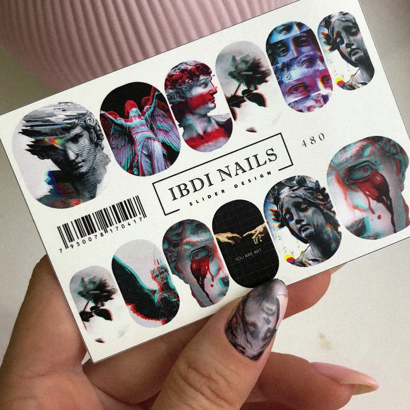 IBDI Statue nail decals / sliders 480