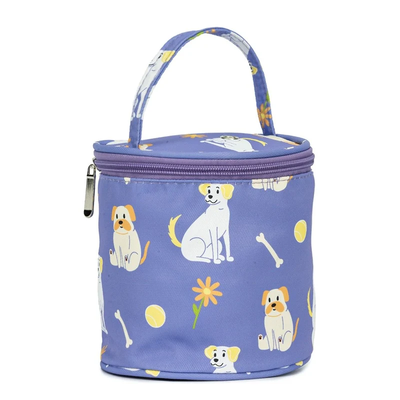 Garnhaltertasche mit Aufdruck