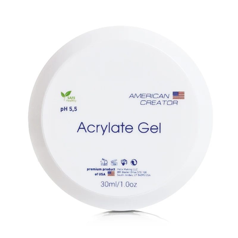CLEAR - Acrylate Gel (Acrylgel) 30ml AMERICAN CREATOR