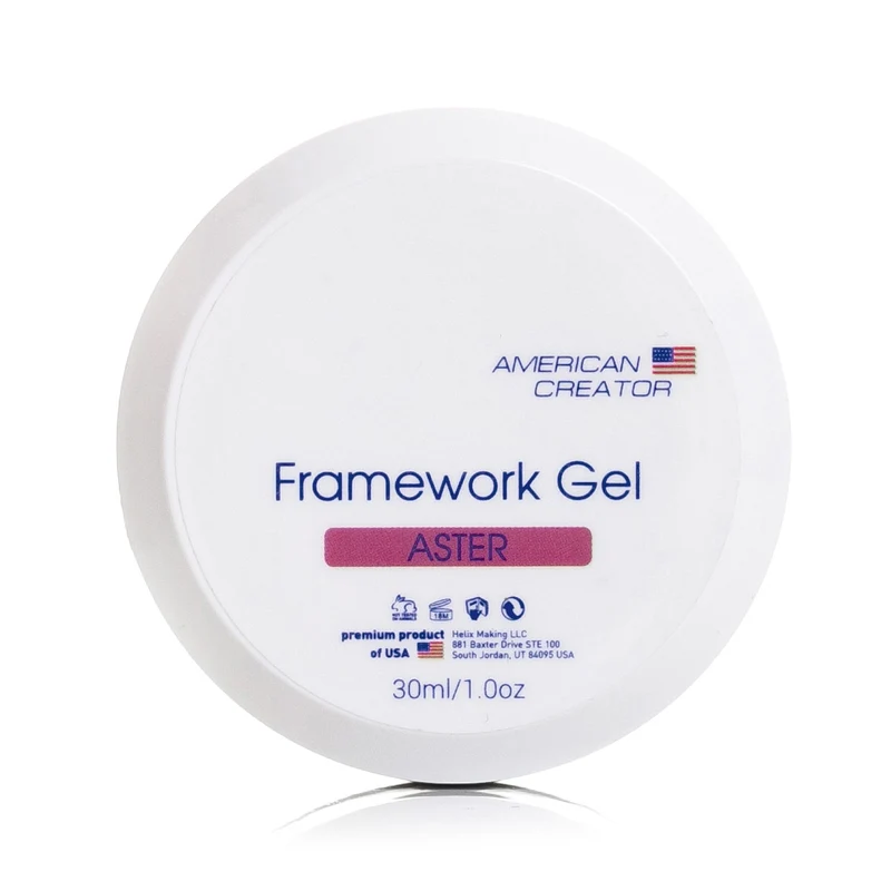 ASTER - NO FILE FRAMEWORK GEL 30ml AMERICAN CREATOR