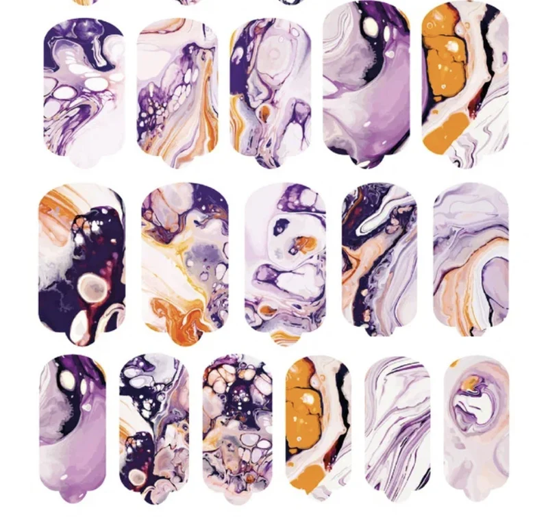 Nagelfolie Ink - Nail Wraps by Provocative Nails