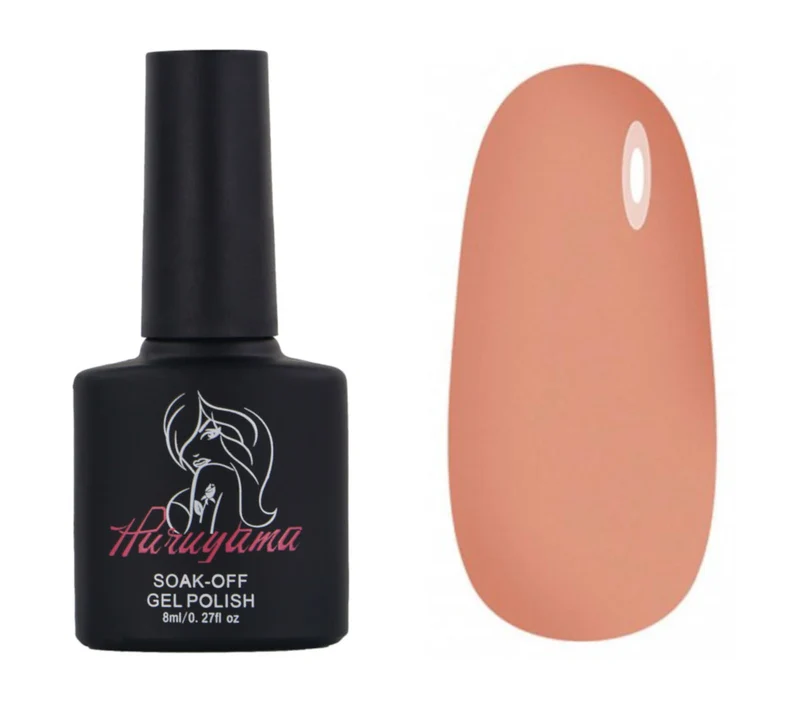 Haruyama Beige orange gel nail polish 068