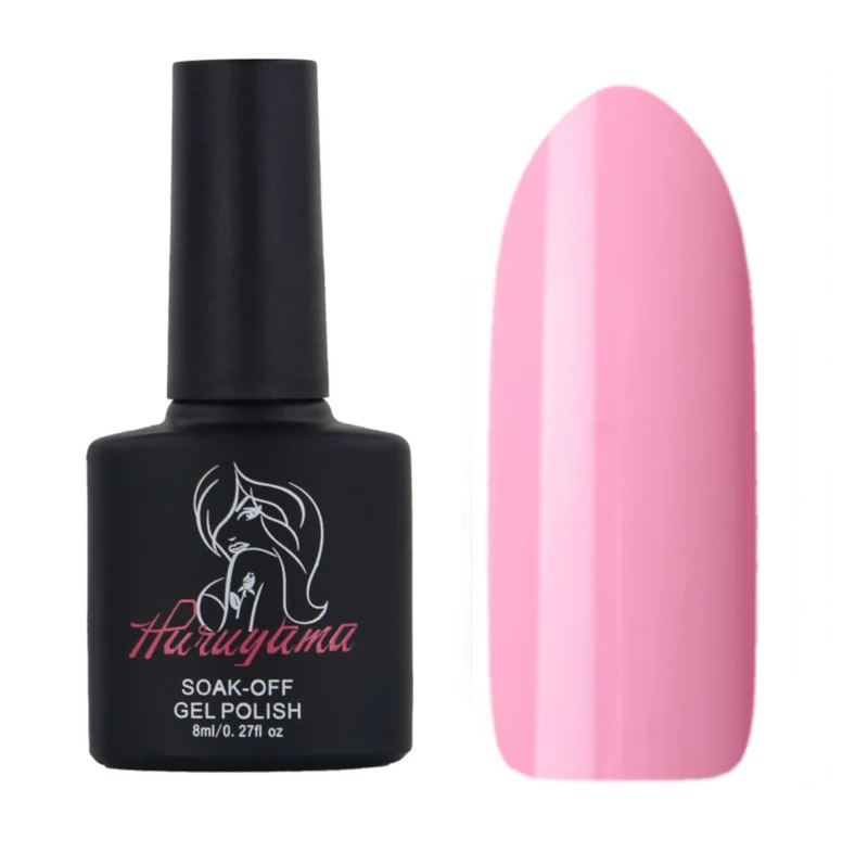Haruyama Light pink gel nail polish 024