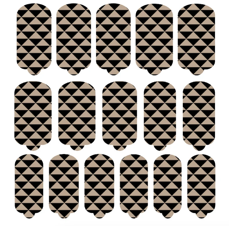 Nagelfolie Iconic Black - Nail Wraps by Provocative Nails