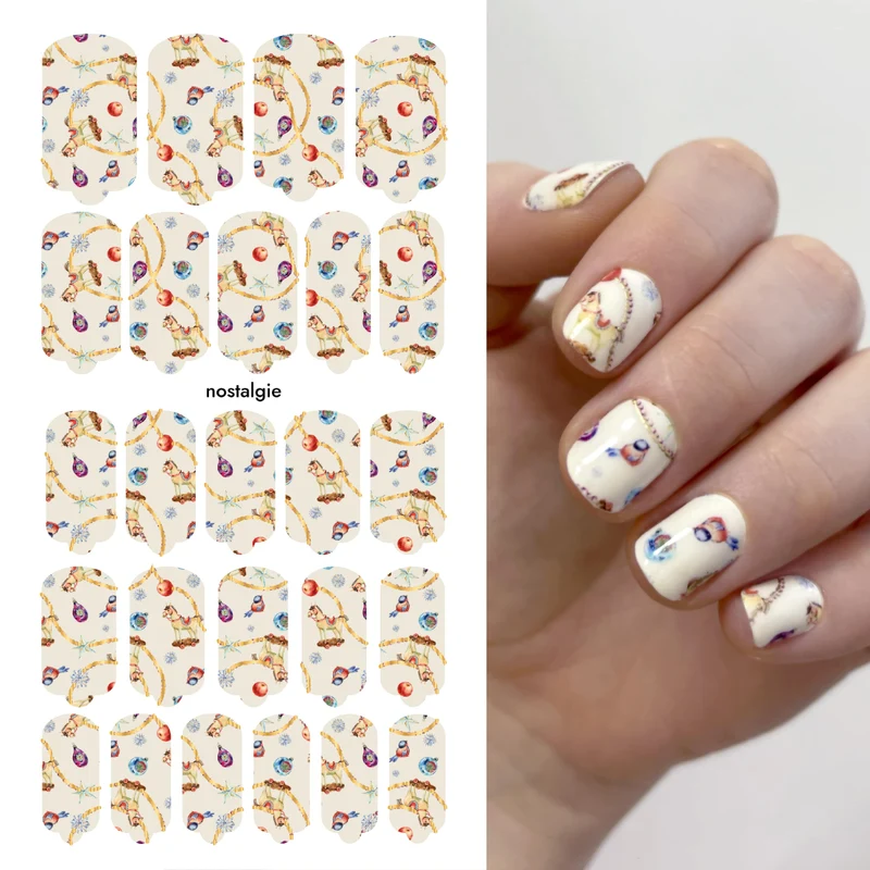 Nagelfolie Nostalgie - Nail Wraps by Provocative Nails