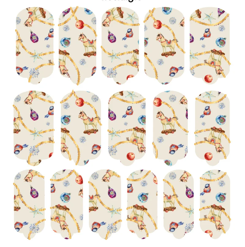 Nagelfolie Nostalgie - Nail Wraps by Provocative Nails