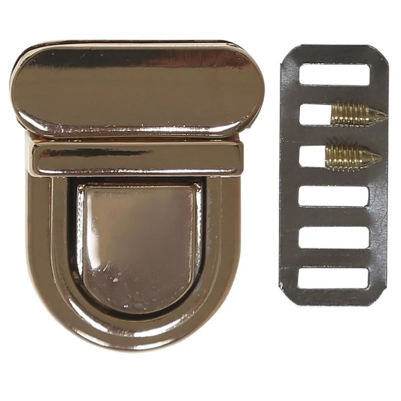 Taschenschloss Metall - 30 x 19 mm