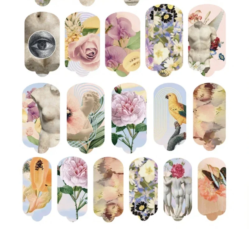 Nagelfolie Antique - Nail Wraps by Provocative Nails